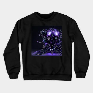 Alien DJ Skull Crewneck Sweatshirt